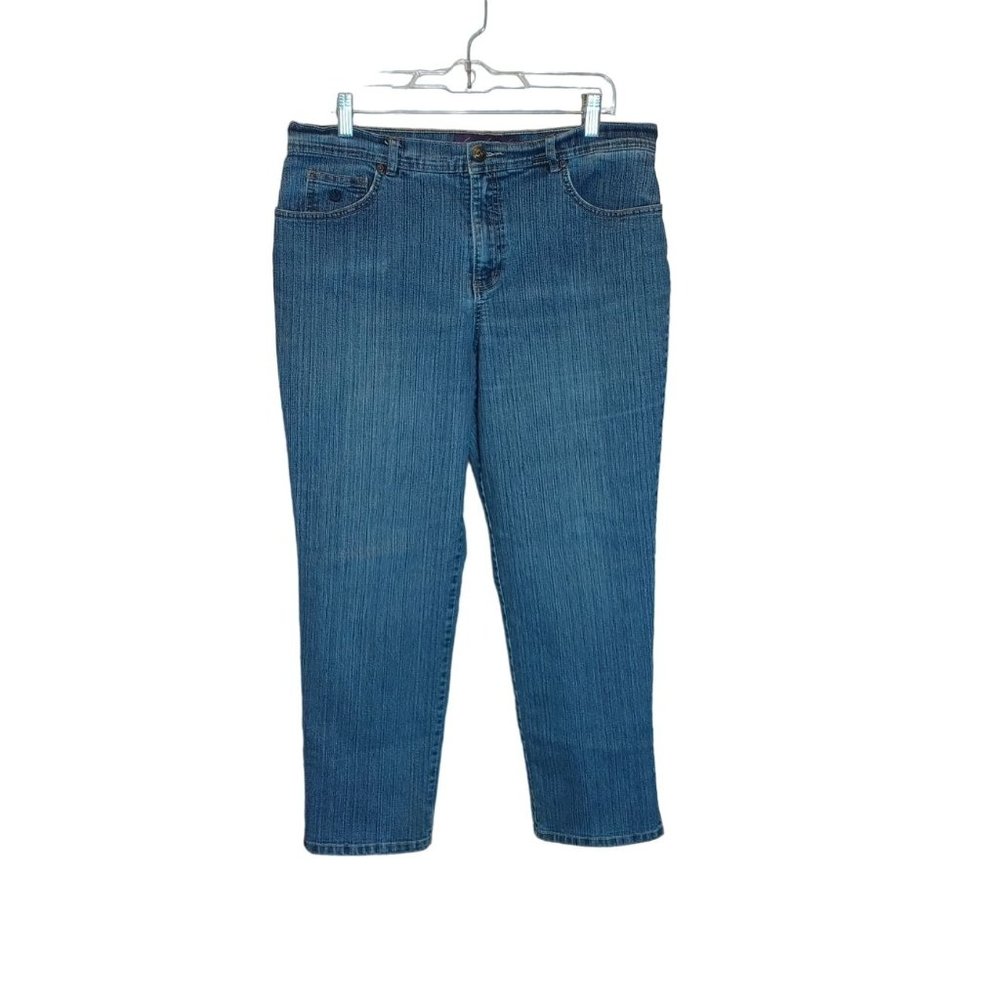 Gloria Vanderbilt Women's Blue Jeans Sz. 14 - Picture 1 of 6
